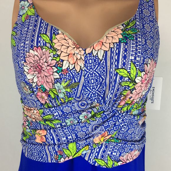 Swimsuits For All One Piece Swim Dress Size 20 - Picture 6 of 15